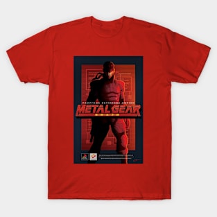 Metal Gear Solid "Snake" Poster/Print T-Shirt